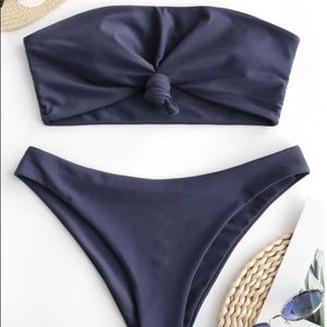 ZAFUL Strapless 2 piece bathing suit